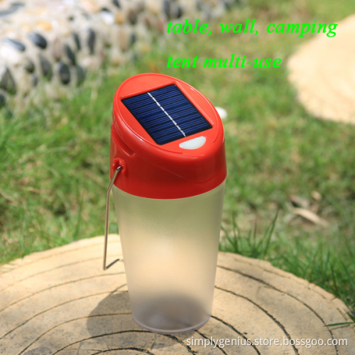 (hot) CE/Rohs/FCC/IPX41 fishing biking hiking camp Rechargeable Solar Lantern